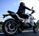 Motocicleta elétrica 5000W, 150 km,  72V 50AH 120 AH, freio a disco