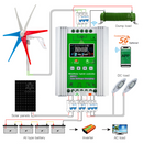 Híbrido controlador de carga solar MPPT inteligente de 1000 W, 12v/24/48v
