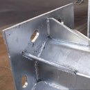 Tubo de aço galvanizado poste de iluminação pública quadrado