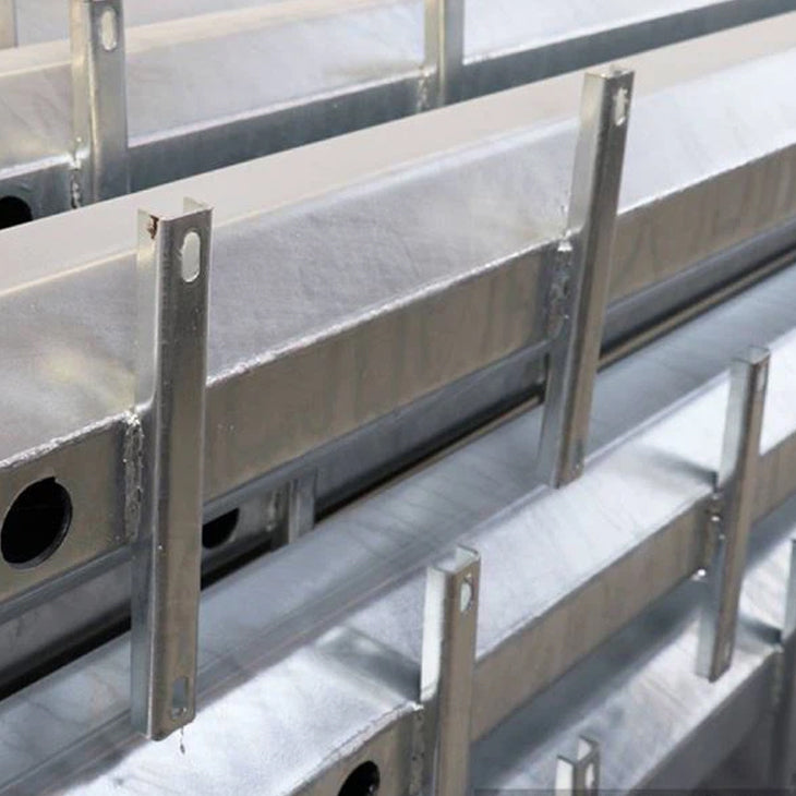 Tubo de aço galvanizado poste de iluminação pública quadrado