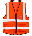 Colete de Segurança Refletivo De Alta Visibilidade