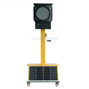 Solar Powered Traffic Light Portable Temporary Signaling Smart LED Light