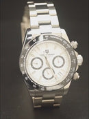 Relógio de pulso masculino quartzo, esportivo, social, à prova d'água