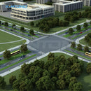 Traffic lights. Project with intelligent wireless solution for multiple lanes.