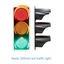 Traffic lights. Project with intelligent wireless solution for multiple lanes.
