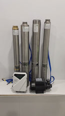 Bomba de água de energia solar para agricultura submersível 4hp AC/DC