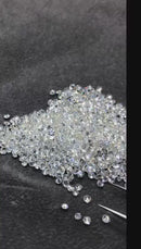 Diamantes Naturais VS Clareza F-G Cor 0.80 e 1.20 milímetros 100% natural