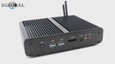 Micro PC Industrial i7 Fanless 12V 2 LAN 8G RAM 128GB 4500U 5500U