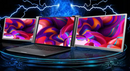 Laptop Dual Screens Portable 15" HDR 1080P 