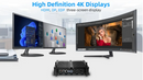 Mini PC Industrial RS232 RS485 LPT i5 8250U HD 4K