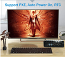 Mini PC Industrial Fanless, Intel I5 8260U 16GB DDR4 256GB SSD wifi, 2 x HDOne de 2.0), 1 x DP 1.2