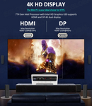 Mini PC Industrial Intel I7 10750H/I9 9880H DDR4 de até 64GB