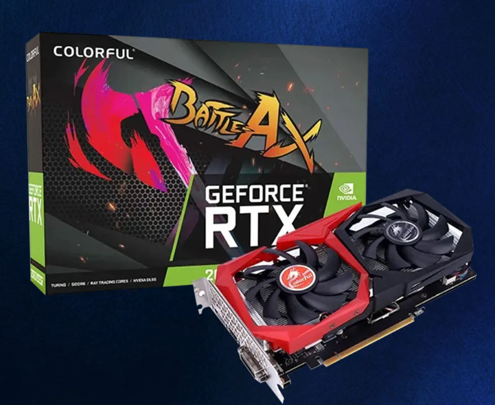 Placa de video 8GB GeForce RTX 2060, 14000MHZ, 256 Bits