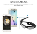 Óculos de Sol Lentes Coloridas Headset Sport WiFi Mp3
