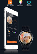 Smartwatch Personalizável, Touch Screen IP67