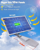 Luz solar de led 100w 200w 300w 400w, rua, estrada e rodovia