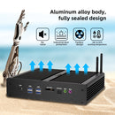 PC Industrial game Fanless Intel i7, 2 vídeo 2GB, 4 USB 3.0