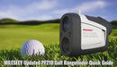 Laser Distance Meter Golf Rangefinder Portable Laser Rangefinder Hunting 