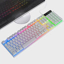 Teclado gamer multimídia delux RGB computador PC