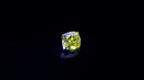 Diamante Pear brilhante  amarelo 0.44CT VVS2