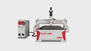 CNC 3D cutting machine, multifunctional, metal, aluminum, acrylic, pvc, mdf. PRICE ON REQUEST. Links in description. 